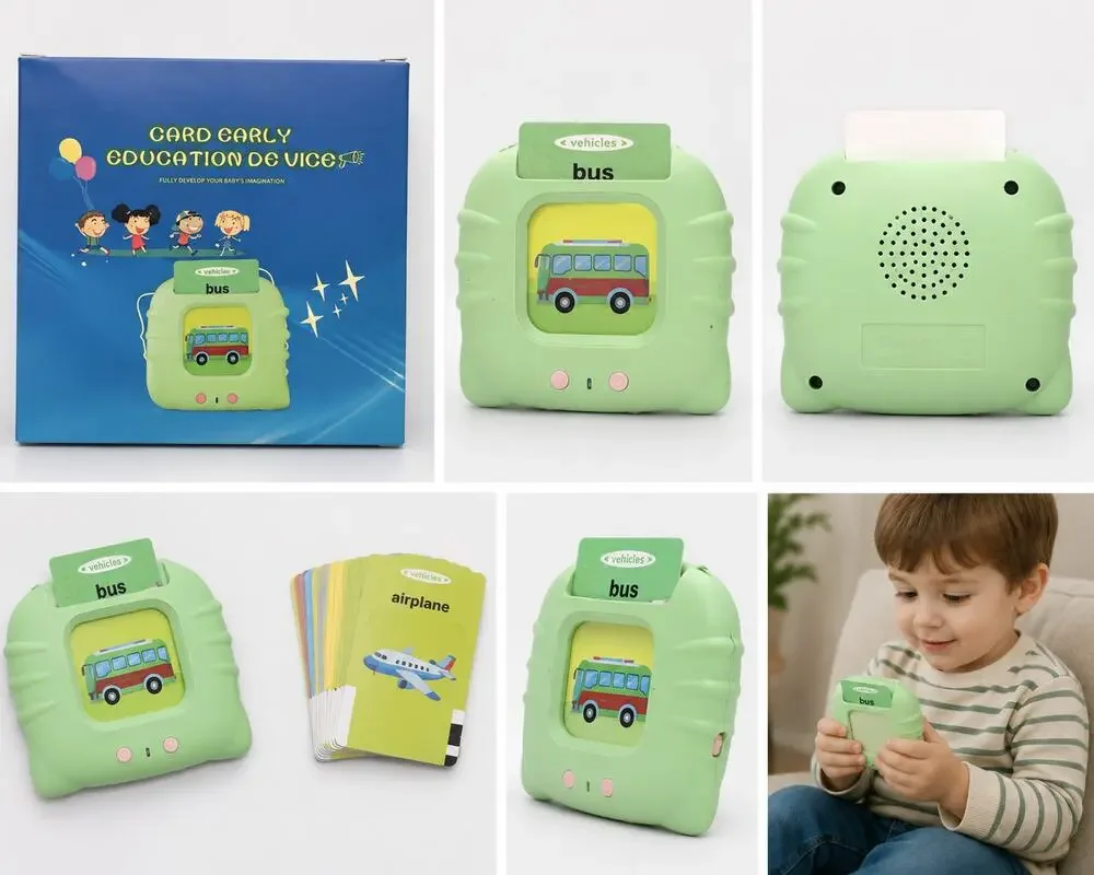 Kids Early Education Flash Card Learning Device